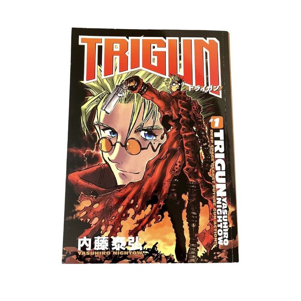 Trigun Volume 1 Manga Yasuhiro Nightow English Book Dark Horse Comics 2003